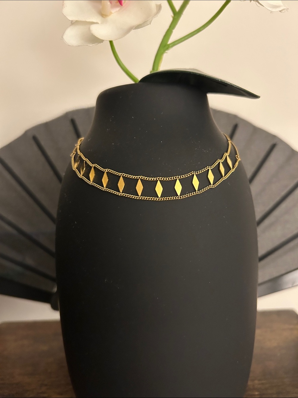 Geometric Choker Necklace